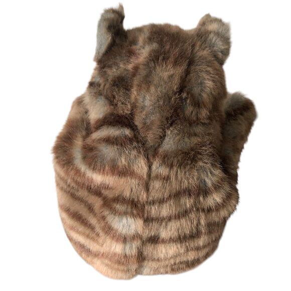 Folkmanis 7" Brown White Little Cat Kitten Stuffed Animal Plush Hand Puppet EUC - Picture 3 of 14